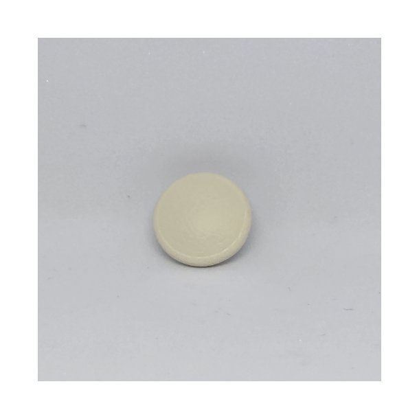 140 lys beige kunstlder knap 18 mm