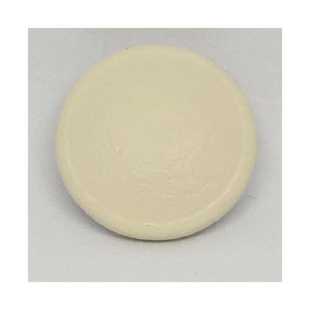 140 lys beige kunstlder knap 18 mm